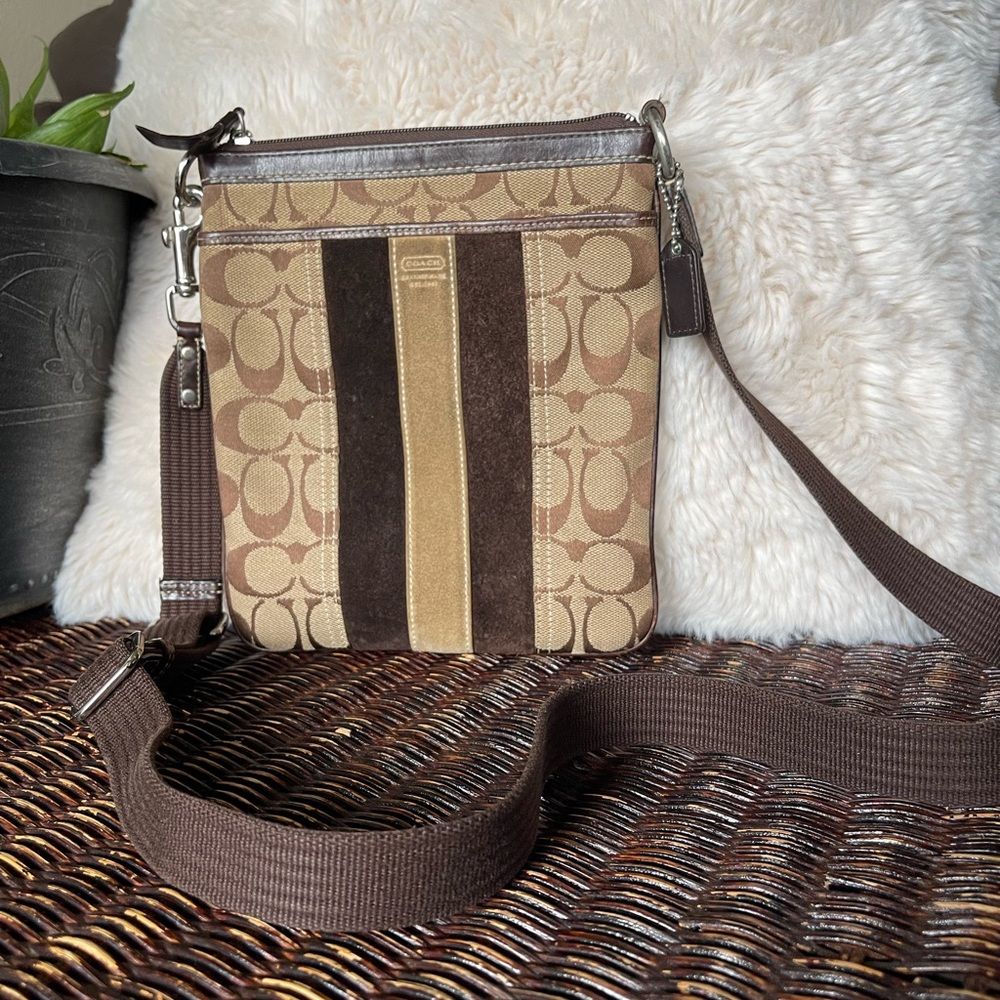 Vintage Coach Cross Body Bag